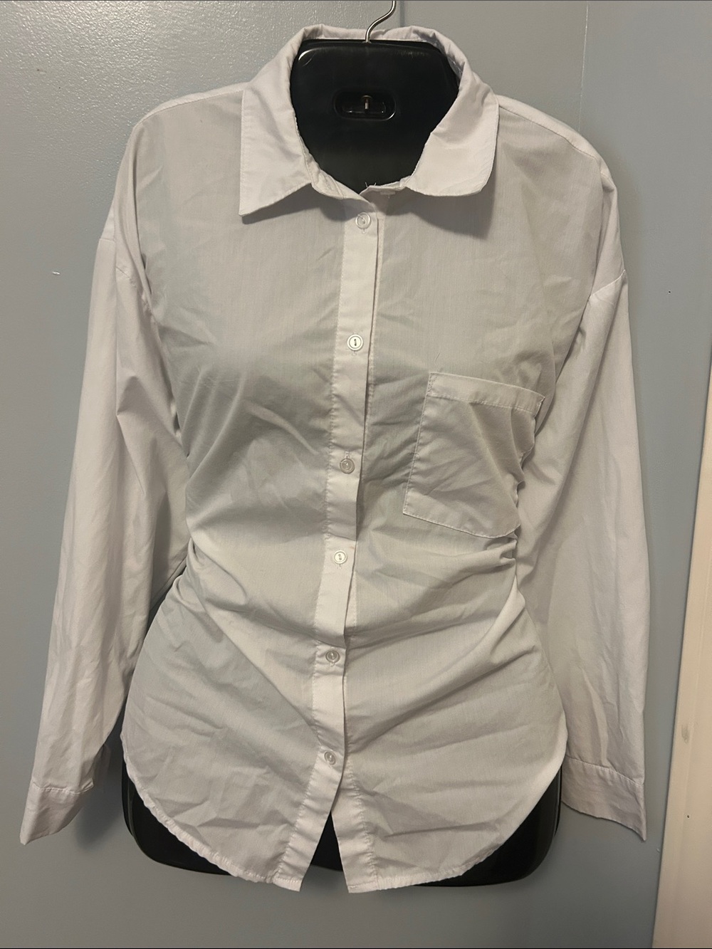 Rue21 White Collared Button Shirt